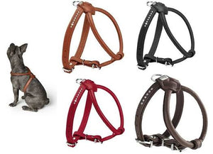 Hunter Elk Leather Soft and Round with Swarowski crystals