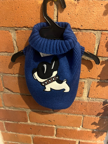 Sweater with Dog Design