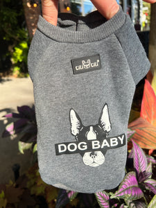 DogBaby Fleece Sweater with velcro closure