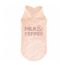 Milk and Pepper Bergen Velour Sweater