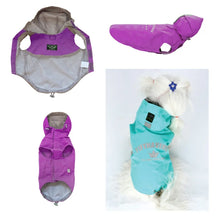 PuppyAngel Pa-ow303 FifthAvenue Raincoat Special for Long and Skinny dogs