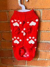 Paw Print Sweater