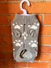 Paw Print Sweater