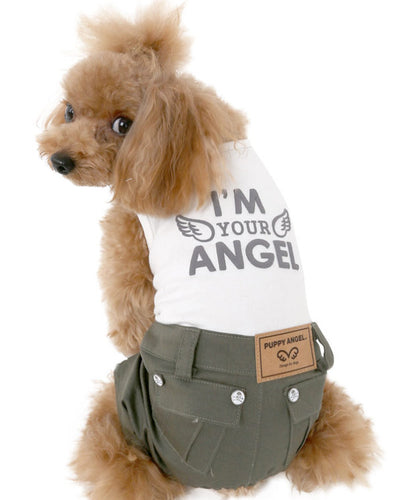 Puppy Angel Im your Angel Overall PA-OR159