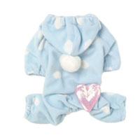 Puppy Angel polkadot warm overall PA-OR012