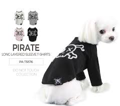Puppy Angel Pirate Long Layered Sleeve T-shirts PA-TS576