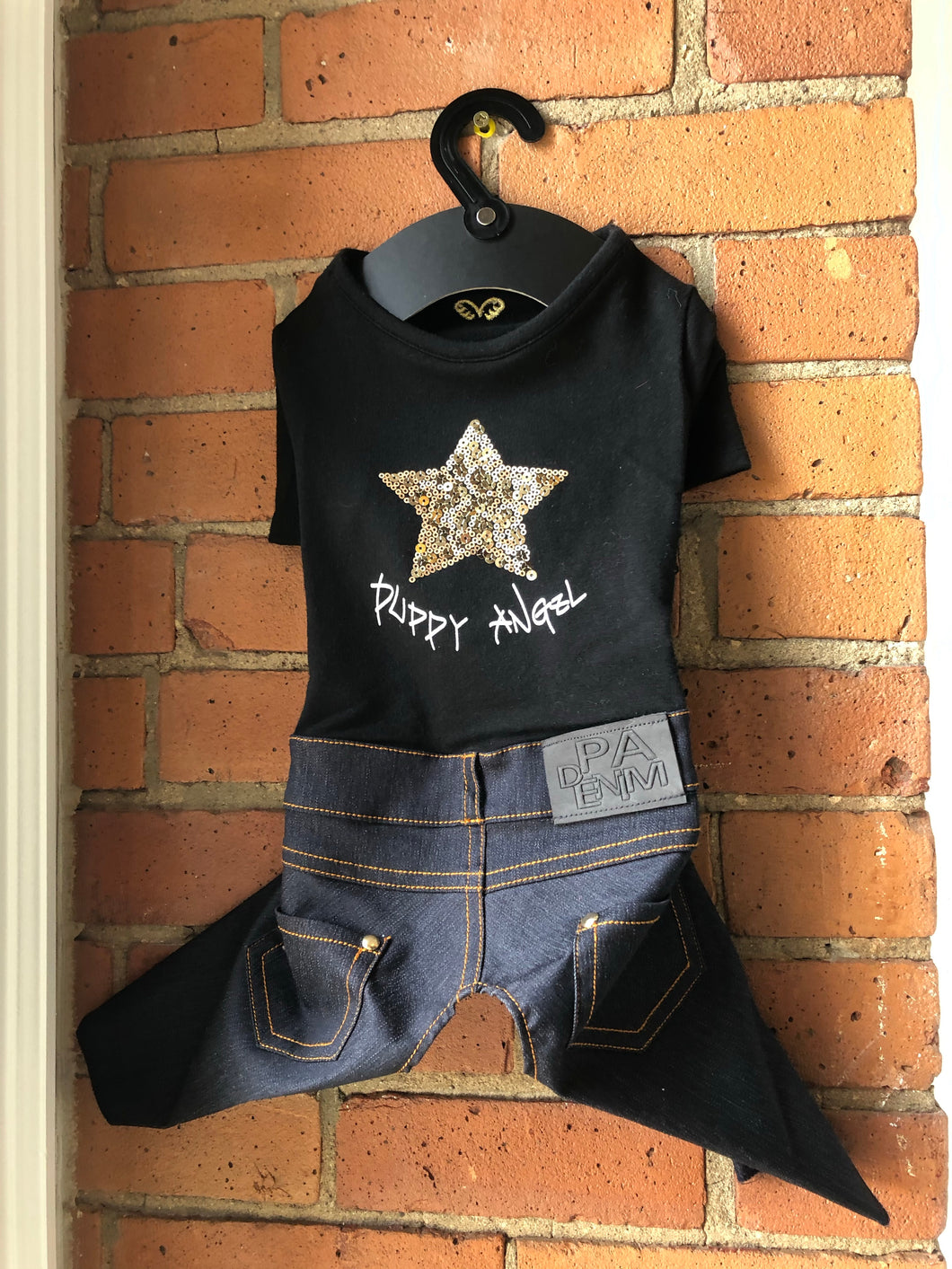 Puppy Angel Star Jeans Overall PA-OR170