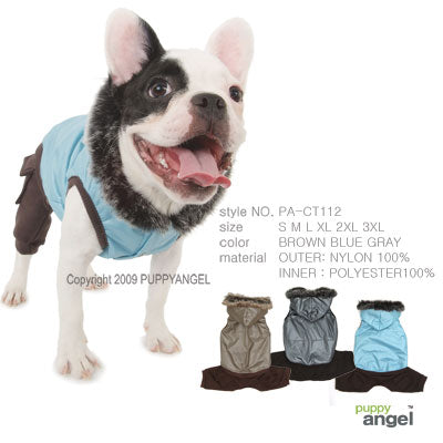 Puppy Angel Stout Padded Overall PA-CT112
